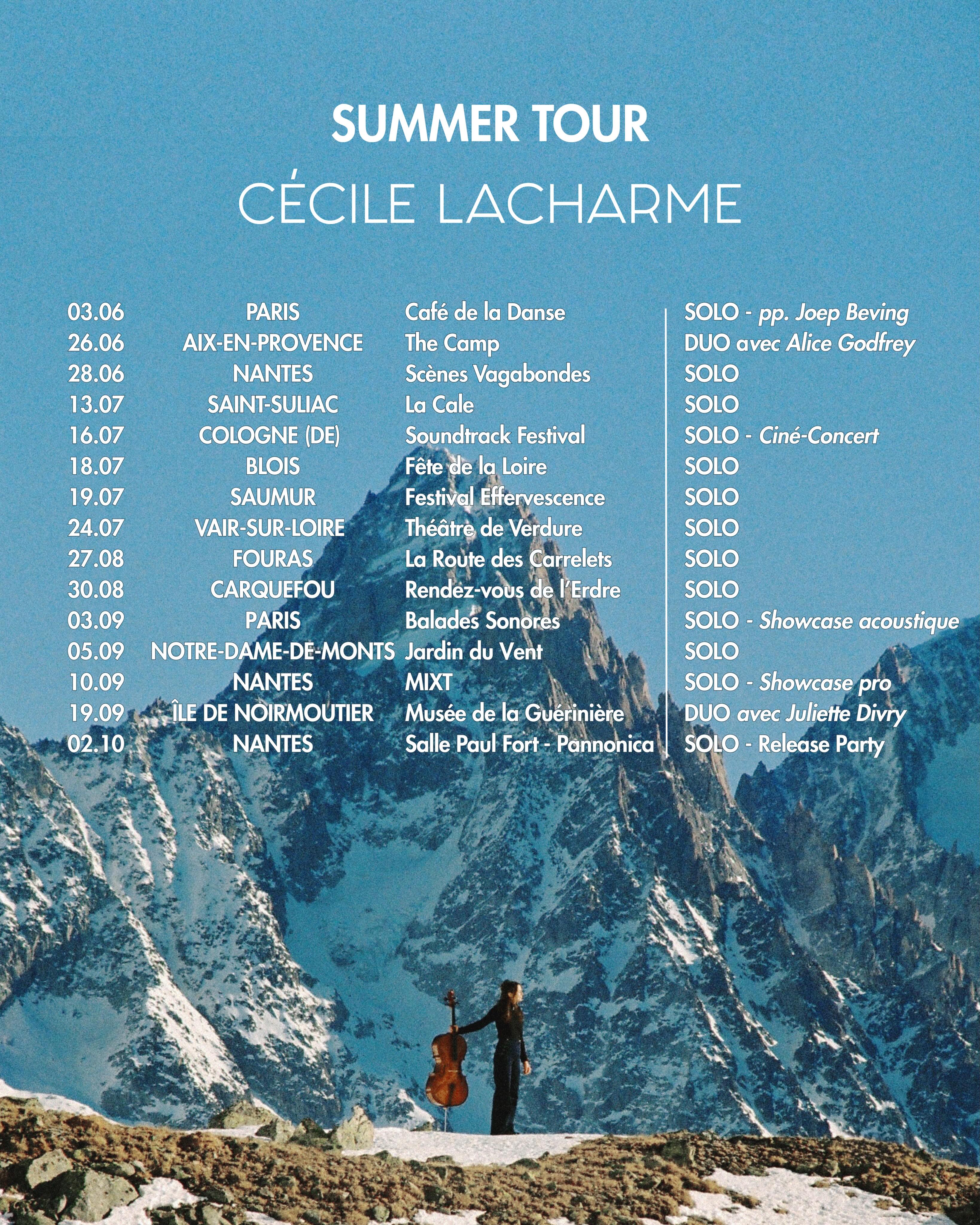 SUMMER TOUR , c’est partiii ! ✨

Après 3 semaines de création studio intense, m...